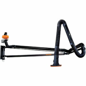 Set Ventilator industrial 2200 mc/h si brat extractie  cu extensie Kemper