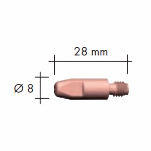 Duza curent M6(8x28)