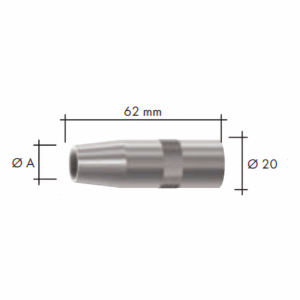 Duza gaz(20x62) ABIMIG W T 340